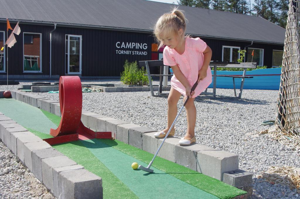 Tornby Strand Camping Cottages Hirtshals Extérieur photo