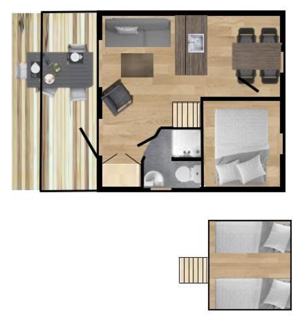 Tornby Strand Camping Cottages Hirtshals Chambre photo